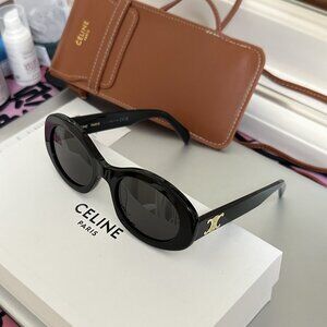 Celine Triomphe 01 Oval Sunglasses